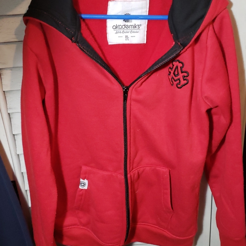 Akademiks red hoodie